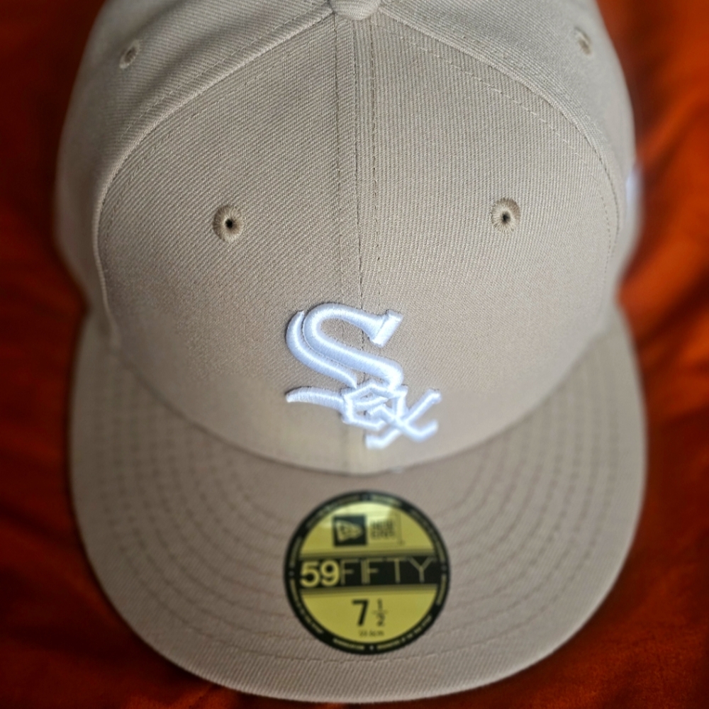 Tan Chicago White Sox hat